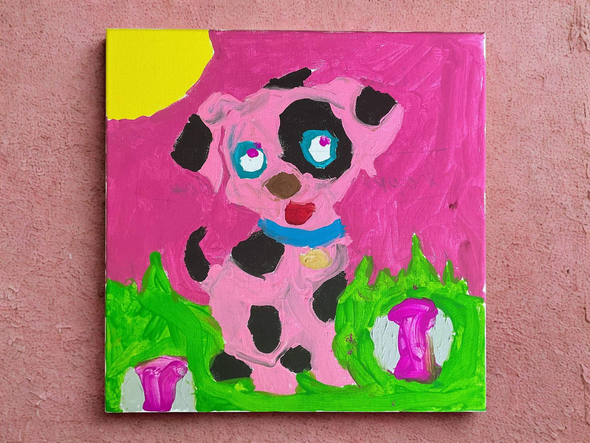 Pink Dalmatian
